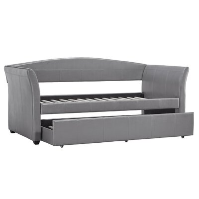 Three Posts™ Burlington Upholstered Daybed with Trundle & Reviews | Wayfair