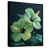 Toile avec cadre flottant noir