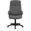 Fauteuil de direction pivotant en tissu à haut dossier avec accoudoirs Winchell-30771044