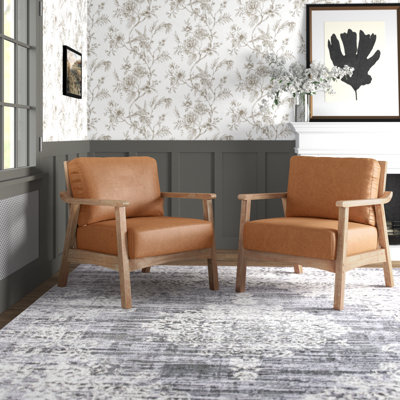 Fauteuil en polyester de 27 po Nicki