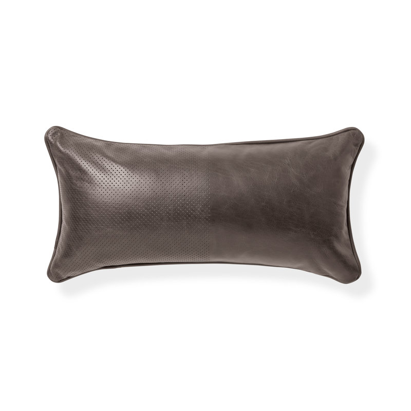 Duo Fabric Reversible Throw Pillow