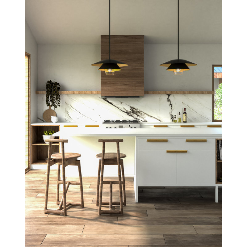 Luminaire suspendu conique à 1 lumière Davant