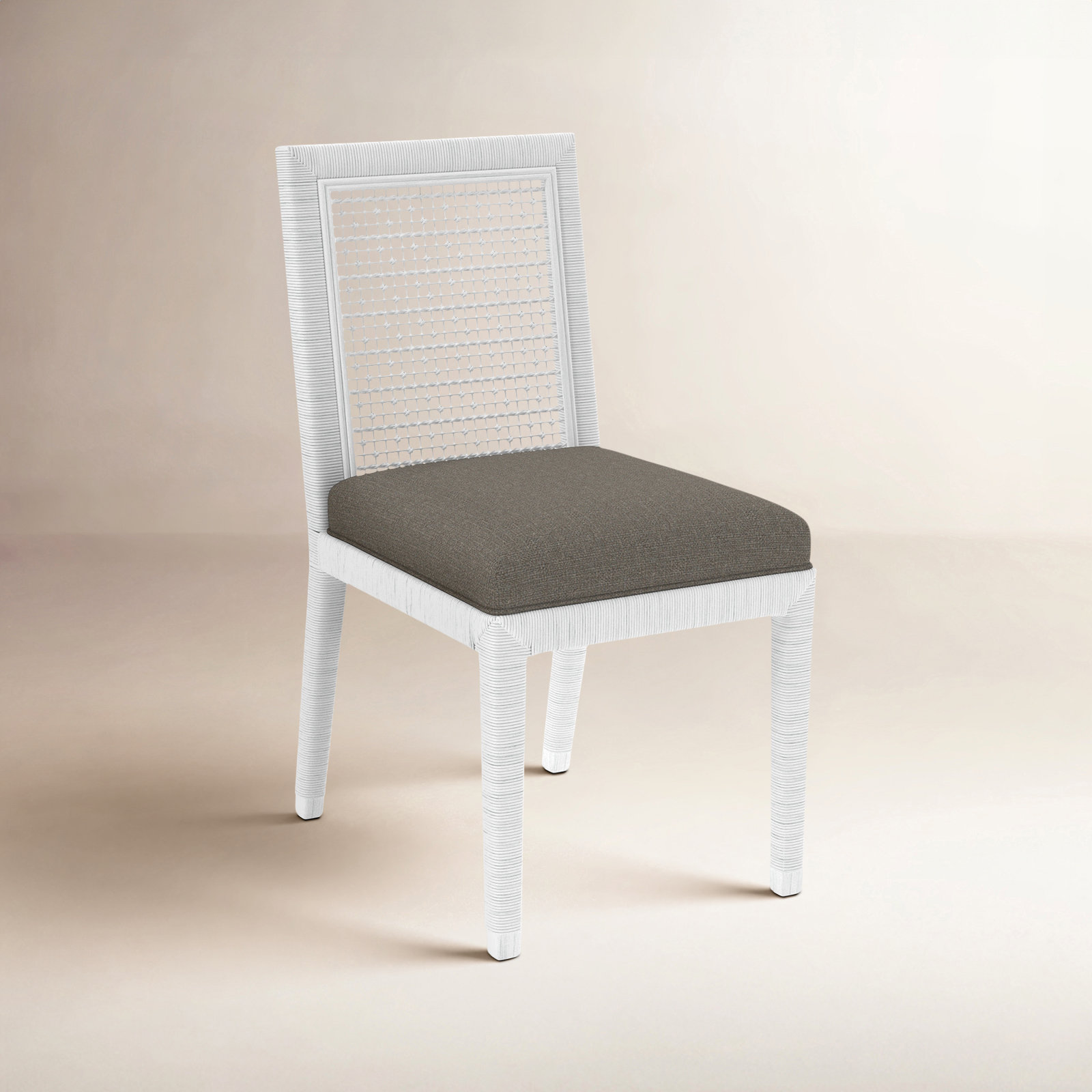 Glinda Dining Chair, Bisque, Basic Blue; 0317-63