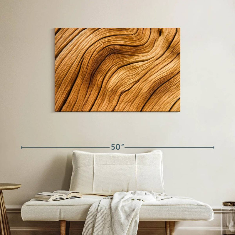 Avery Pine Tree Bark Abstract, 26" H x 39" W