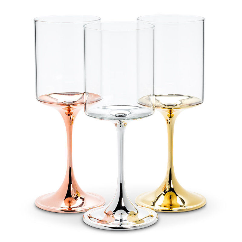 12oz. Glass Set, Copper