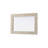 Dennard Rectangle Cornhusk Mirror in Linen White-108306183