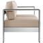 Causeuse d'extérieur en aluminium Shore par Modway-792816143