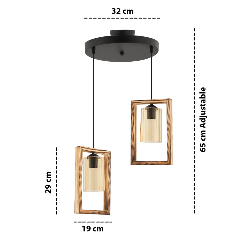 Lustre, Noir, Deux lumières