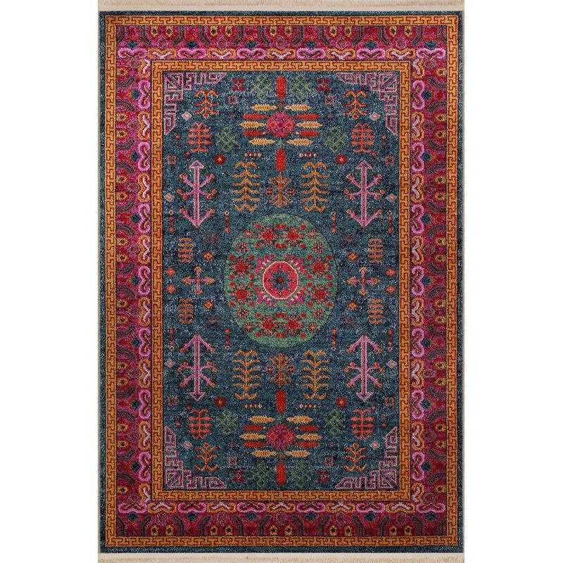 Xaven Moroccan Indoor / Outdoor Rug, Rectangle 2'8" x 5'