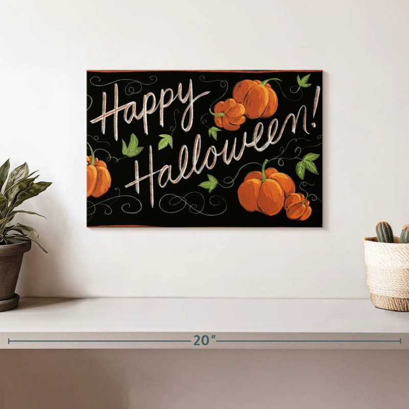 Citrouille d'Halloween Lelend, H 8 po x l 12 po