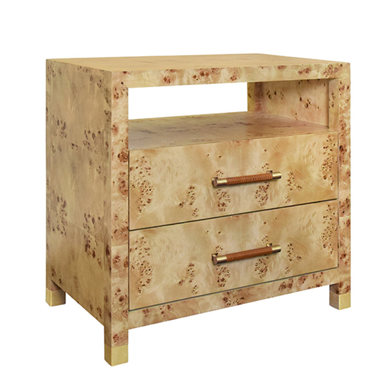 Hancock Solid Wood Top 2 - Drawer End Table