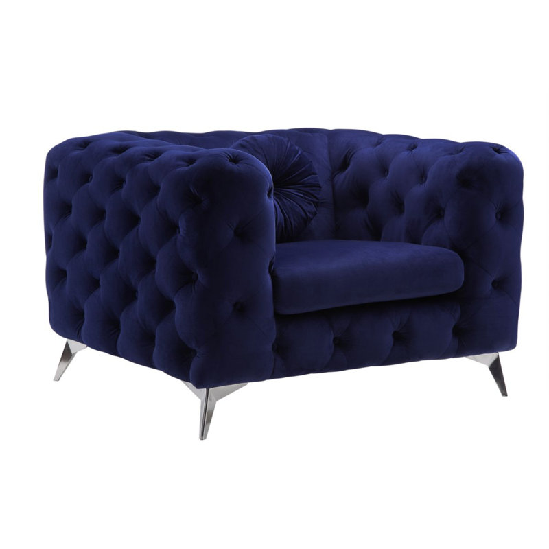 Chaise d'intérieur rembourrée, chaise d'appoint capitonnée
