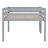 Wood Loft Bed With Ladder-1263386807