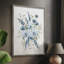 Sweet Blues II, reproduction encadrée - bois massif 50084-911064903