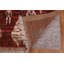 Tapis rouge marocain oriental fait à la main 9 x 12