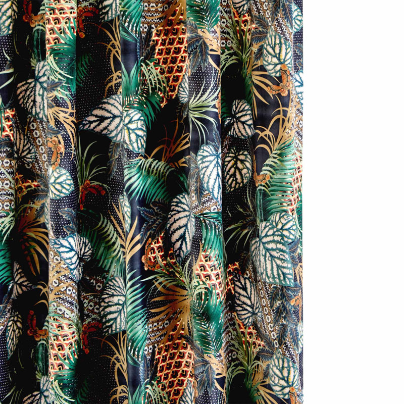 Room Darkening Curtain Single Panel, 350 x 275cm
