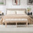 Bedroom Bench, French Vintage Tufted Entryway Bench