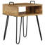 Table de bout avec rangement Tiemey