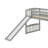 Twin-Size Loft Bed Featuring A Slide