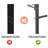 Alsa Steel Piece Bedroom Set-98679081-98679080