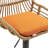 Gallinas 19.29'' Wide Swivel Armless with Footrest-1296953256
