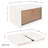 Collapsible Storage Bin - 23qt Capacity Organizer With Lid And Large Front Door - Stackable Storage Containers For Any Room