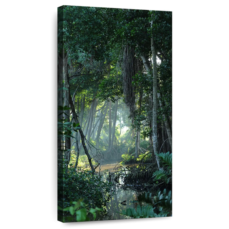 Forêt tropicale, H 30 po x l 15 po