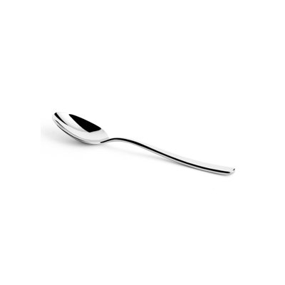 Cuillère à dîner en acier inoxydable Aria | 8 po, argent
