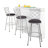 Lamoille Swivel Upholstered Adjustable Height Counter Stool with Metal Frame-798188684-761685686