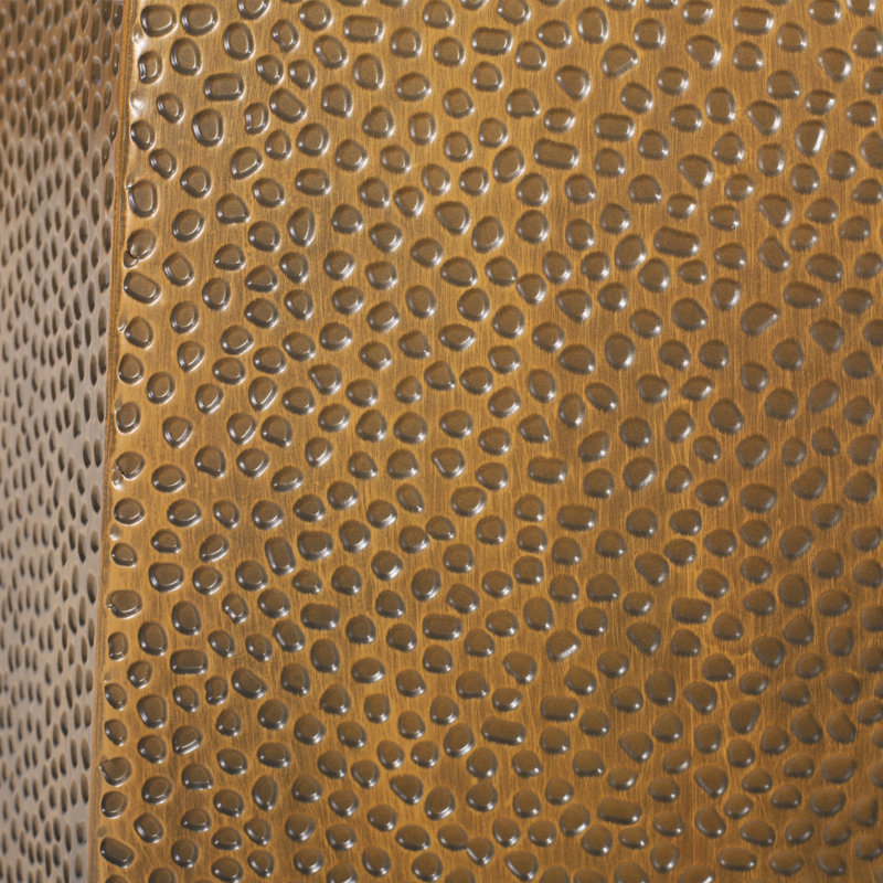 Table de bout moderne Modern, Doré