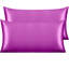 Taies d'oreiller, taies d'oreiller luxueuses en satin avec fermeture à enveloppe - NTBAY-1629431215-1629431210