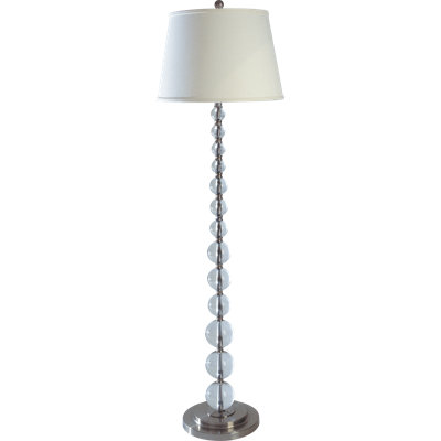Maryjo 57'' Clear Traditional Floor Lamp