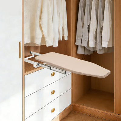 32.2X12.2” Foldable Built-In Ironing Board