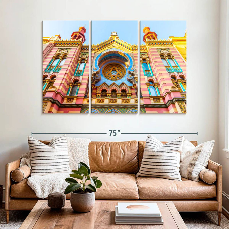 Adella Jubilee Synagogue, 42" H x 65" W