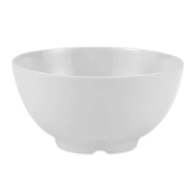 Bols en mélamine résistants aux chocs GET M-706-W, 24 onces, blanc (ensemble de 12)