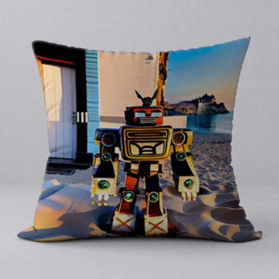 Reversible Throw Pillow