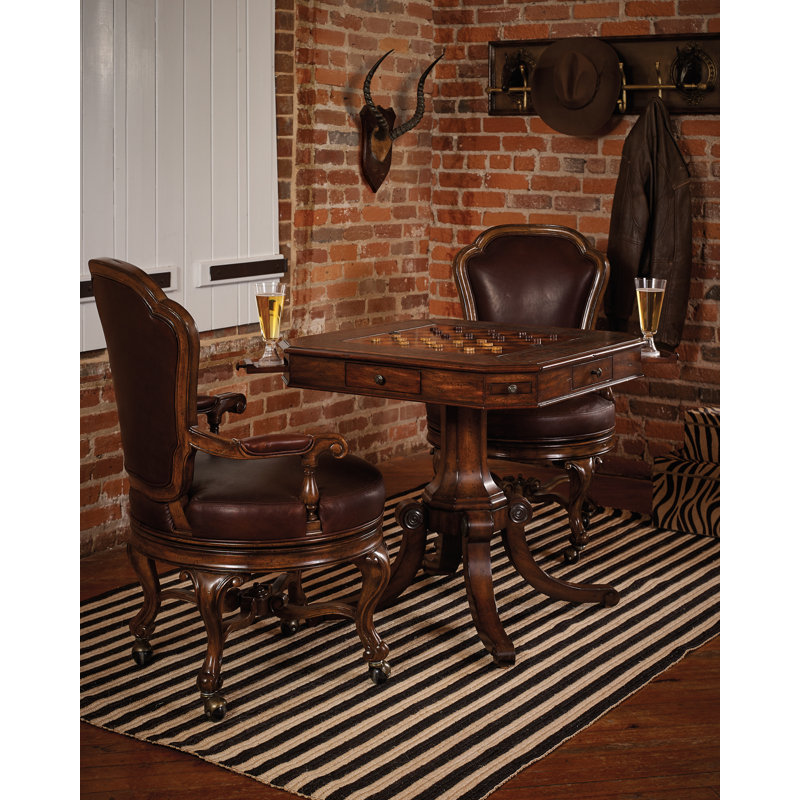 34" Choate Chess/Backgammon Table in Octagonal