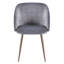 Chaise parsons rembourrée en velours Terrance-344416364-344416363