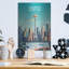 «City Sights Seattle» par Omar Escalante, art mural en métal-102872373