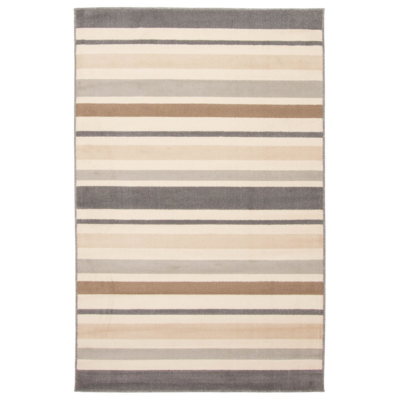 Compean Beige Rug, Rectangle 5' x 8'