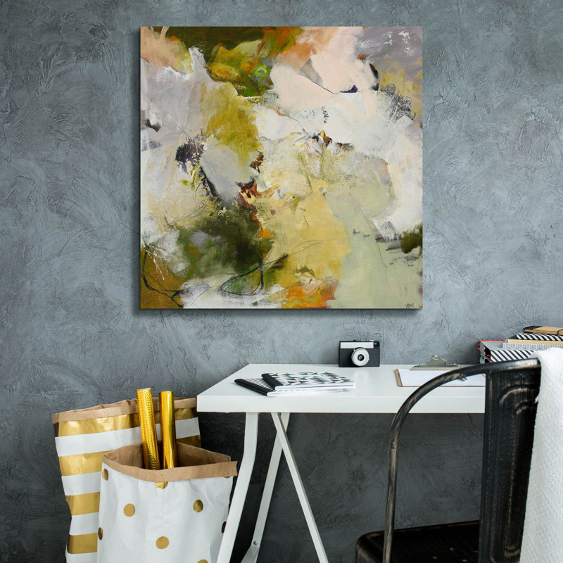  «Evergreen 2» par Design Fabrikken, art mural sur toile, H 26 po x l 26 po