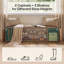 Banc de rangement pour chaussures 63 "avec tablettes ouvertes et armoire