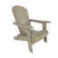 Chaise Adirondack pliante en plastique Arrlo-88382351