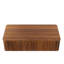 Table basse 47 pouces rectangulaire avec texture ondulée unique et beaucoup de rangement-986108962