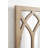 Pierette Framed Wall Mirror 16x42 Natural