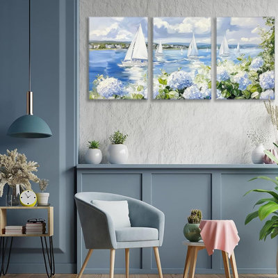 3 Piece Wrapped Canvas Print
