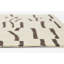 Tapis ivoire / brun en laine touffeté à la main Austin-287467456
