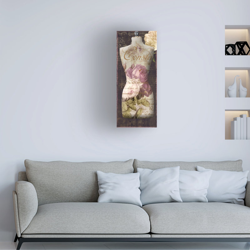 Art sur toile «Bachelor bella Paris Seamha III», H 8 po x l 19 po