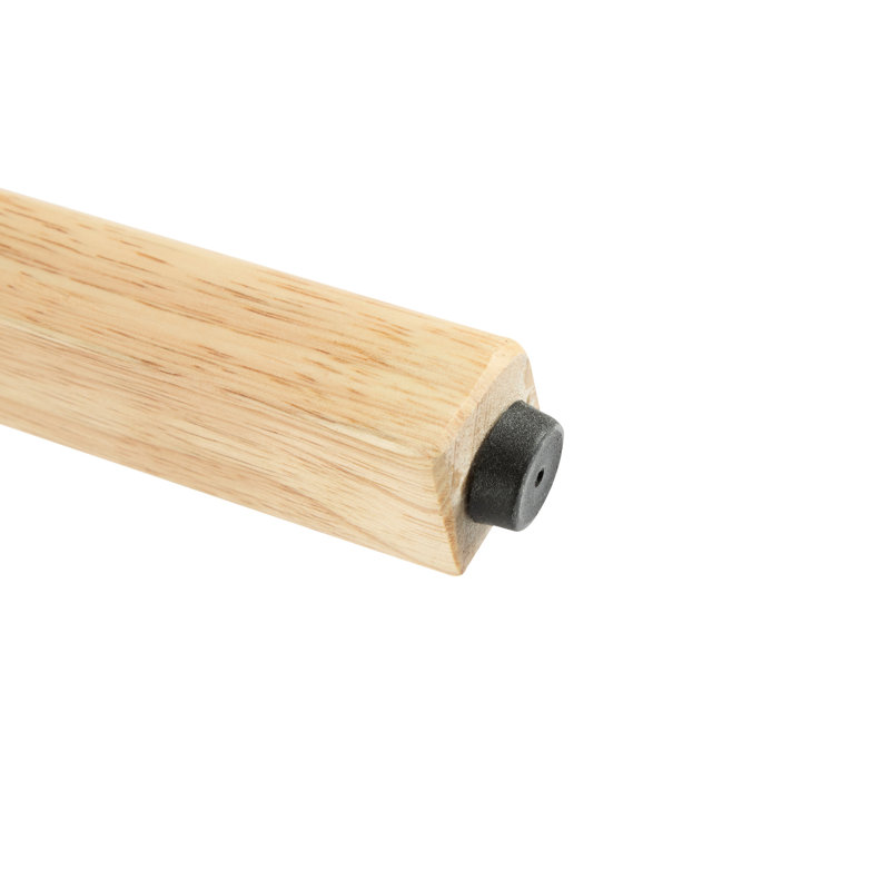 2 bois - bois d'hévéa naturel, siège incurvé ergonomique, exquis, polyvalent pour une décoration intérieure simple, profilée et solide, facile à nettoyer