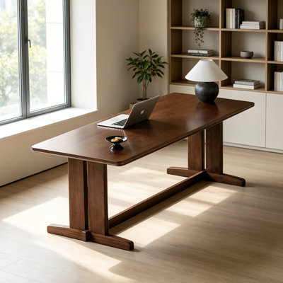 Stable Multi-functional Spacious Rectangular Desk